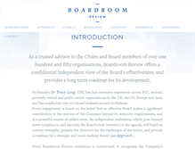 Tablet Screenshot of boardroomreview.com